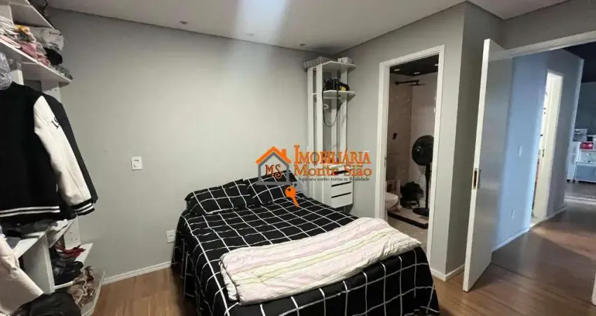 Apartamento com 3 dormitórios à venda, 77 m² por R$ 660.000,00 - Jardim Flor da Montanha - Guarulhos/SP