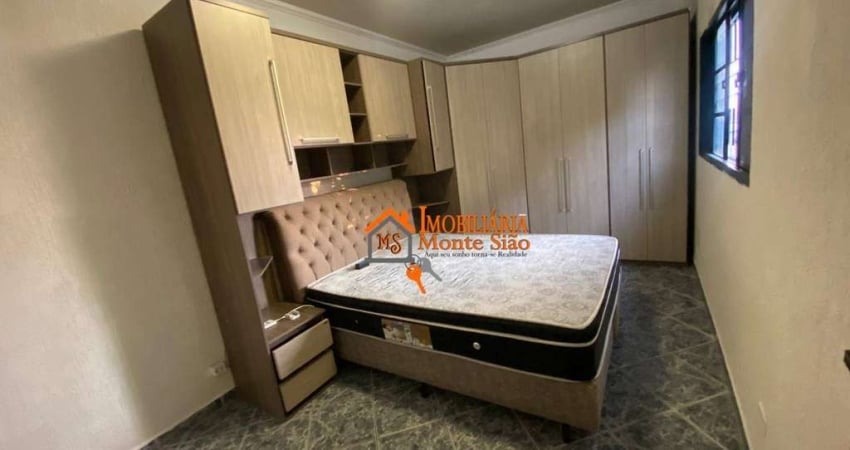 Casa assobradada para locação com 3 quartos, 2 salas e 2 vagas de garagem, Jardim Rosa de Franca, Guarulhos, SP