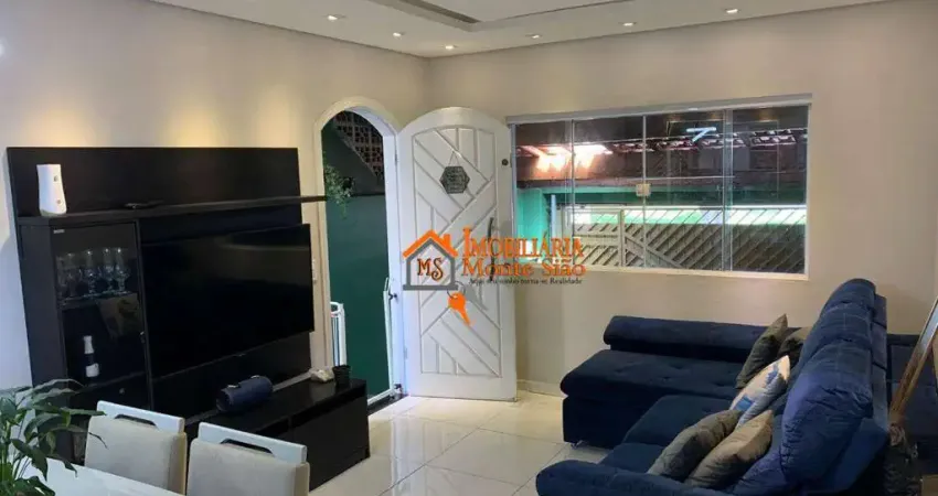Casa térrea a venda com 2 dormitórios com 125m² de terreno e 2 vagas de garagem - Parque Continental I - Guarulhos/SP