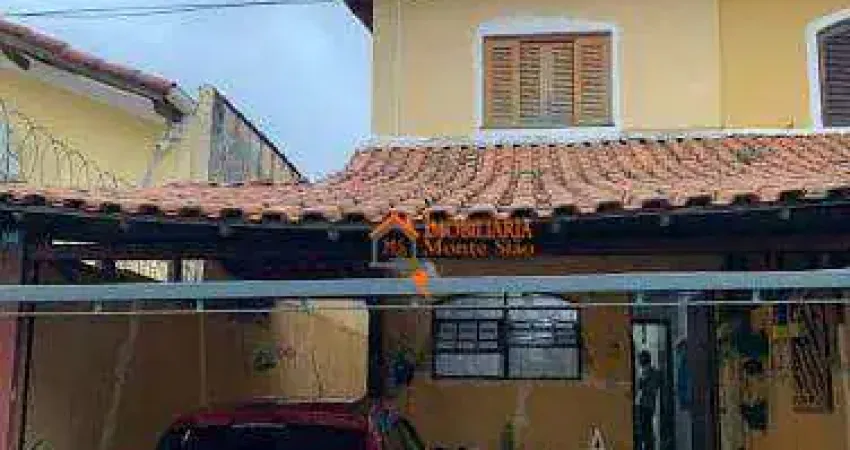 Sobrado com 3 quartos, 1 suíte, 3 vagas, com saída para Guaratinguetá, em Gopouva - Guarulhos, SP