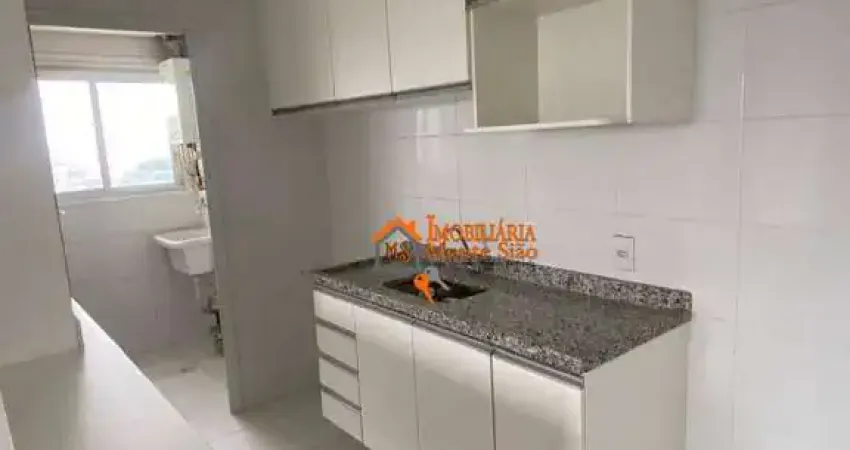 Apartamento com 2 dormitórios à venda, 50 m² por r$ 425.000,00 - jardim munhoz - guarulhos/sp