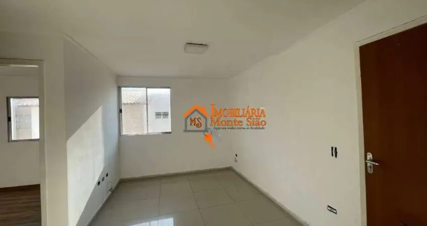 Apartamento com 2 dormitórios para alugar, 47 m² por R$ 1.460,00/mês - Jardim São Luis - Guarulhos/SP