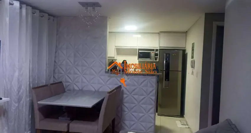 Apartamento com 2 dormitórios à venda, 42 m² por R$ 260.000,00 - Vila Alzira - Guarulhos/SP