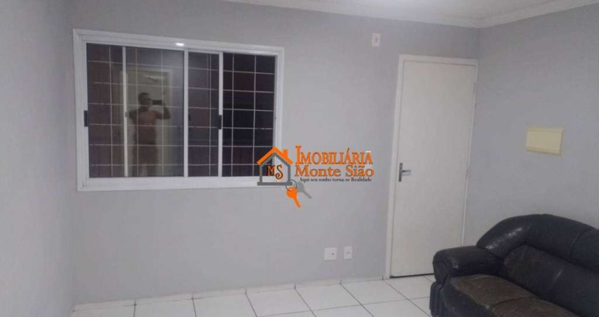 Apartamento com 2 dormitórios à venda, 48 m² por R$ 175.000,00 - Jardim Guilhermino - Guarulhos/SP
