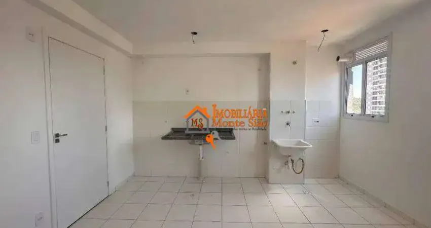 Apartamento com 2 dormitórios à venda, 35 m² por R$ 293.000,00 - Vila Rosália - Guarulhos/SP