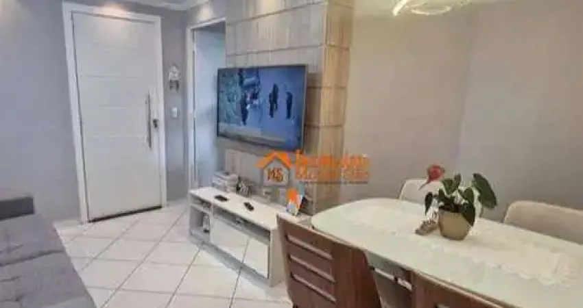Apartamento com 3 dormitórios à venda, 56 m² por R$ 384.000,00 - Jardim Santa Clara - Guarulhos/SP