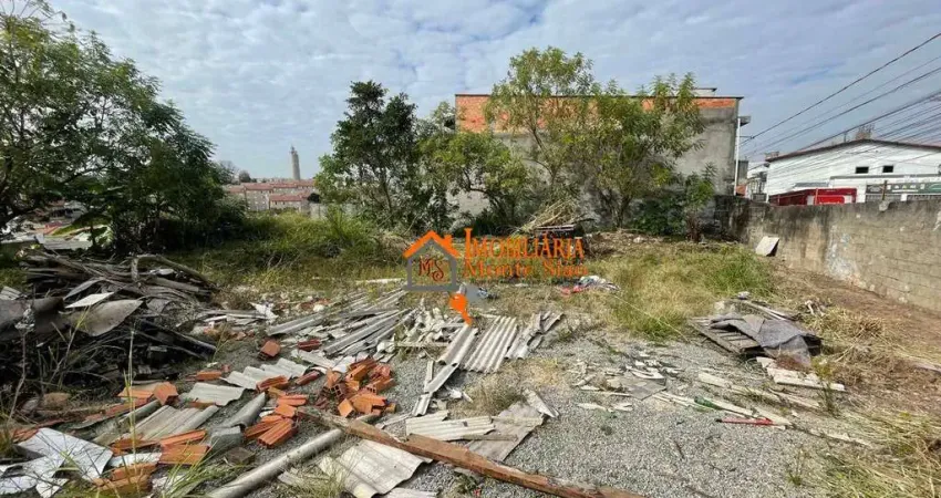 Terreno à venda, 125 m² por R$ 225.000,00 - Vila Itapoan - Guarulhos/SP