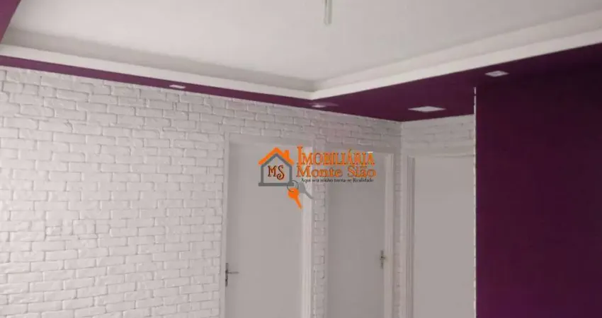 Apartamento com 2 dormitórios à venda, 48 m² por R$ 160.000 - Pimentas - Guarulhos/SP