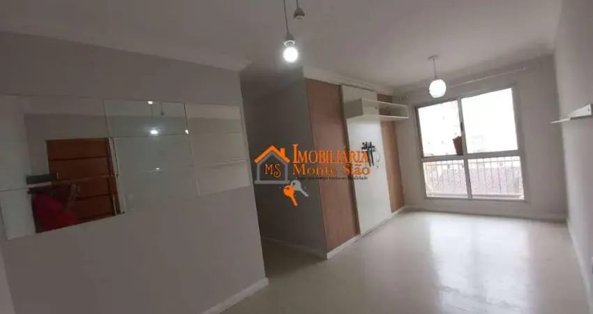 Apartamento com 2 dormitórios à venda, 54 m² por R$ 285.000,00 - Gopoúva - Guarulhos/SP