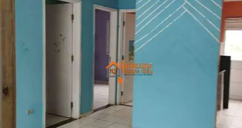 Apartamento com 2 dormitórios à venda, 48 m² por R$ 150.000,00 - Vila Nova Bonsucesso - Guarulhos/SP