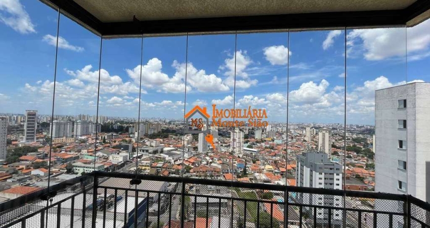 Apartamento com 3 dormitórios à venda, 76 m² por R$ 585.000,00 - Picanco - Guarulhos/SP