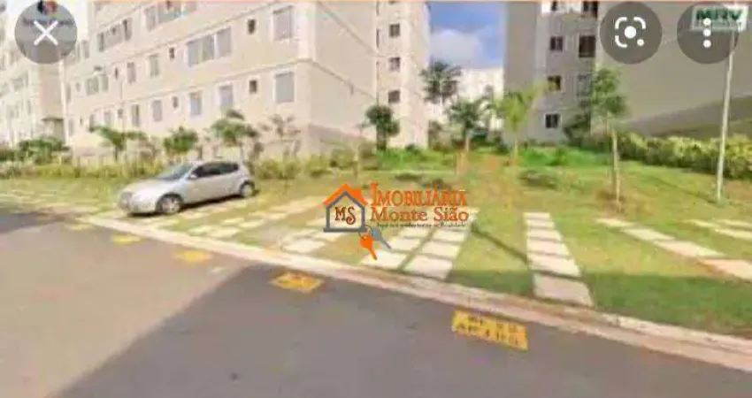 Apartamento com 2 dormitórios à venda, 42 m² por R$ 280.000,00 - Vila Alzira - Guarulhos/SP