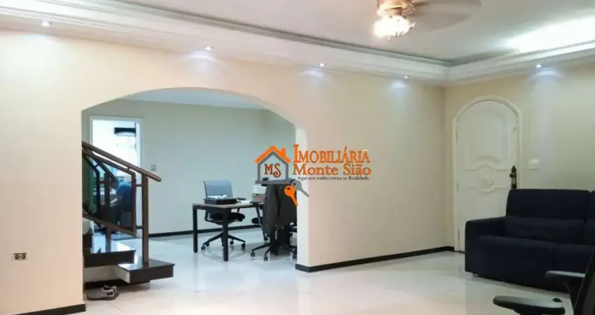 Sobrado com 4 dormitórios para alugar, 190 m² por R$ 10.234,00/mês - Jardim Santa Francisca - Guarulhos/SP