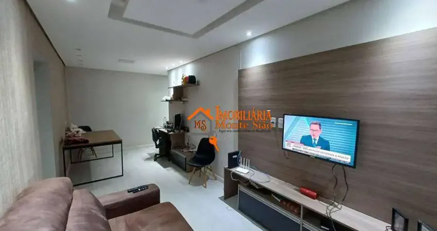 Apartamento com 2 dormitórios à venda, 57 m² por R$ 350.000,00 - Centro - Guarulhos/SP