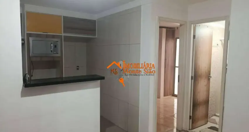 Apartamento Garden com 2 dormitórios para alugar, 44 m² por R$ 1.745,00/mês - Jardim Ansalca - Guarulhos/SP