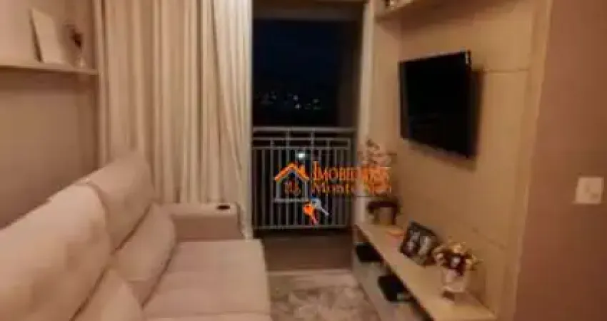 Apartamento com 2 dormitórios à venda, 53 m² por R$ 384.000,00 - Ponte Grande - Guarulhos/SP