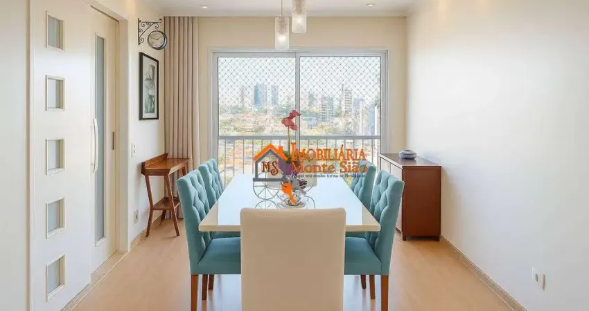 Apartamento com 2 dormitórios à venda, 80 m² por R$ 500.000,00 - Camargos - Guarulhos/SP
