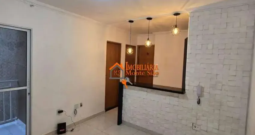 Apartamento com 2 dormitórios à venda, 42 m² por r$ 279.000,00 - parque primavera - guarulhos/sp