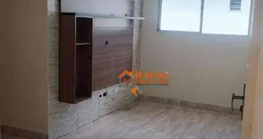 Apartamento com 2 dormitórios, 44 m² - venda por r$ 110.000,00 ou aluguel por r$ 1.340,00/mês - jardim nova cidade - guarulhos/sp