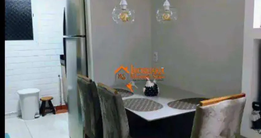 Apartamento com 2 dormitórios à venda, 38 m² por r$ 220.000,00 - jardim albertina - guarulhos/sp