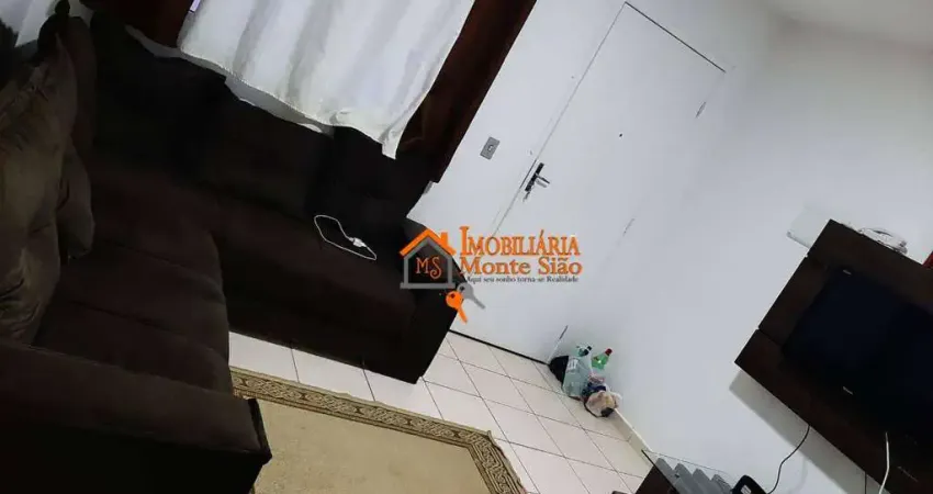 Apartamento com 2 dormitórios à venda, 48 m² por r$ 135.000,00 - vila sadokim - guarulhos/sp