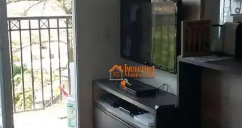 Apartamento com 2 dormitórios à venda, 51 m² por r$ 405.000,00 - vila augusta - guarulhos/sp