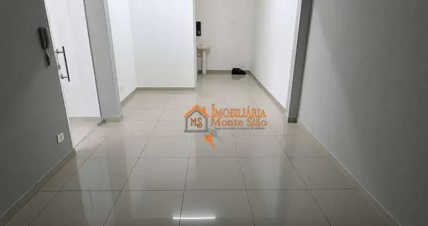 Sala para alugar, 38 m² por r$ 2.240,00/mês - vila augusta - guarulhos/sp