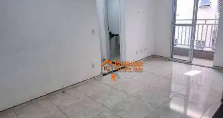 Apartamento com 2 dormitórios à venda, 45 m² por r$ 235.000,00 - jardim do triunfo - guarulhos/sp