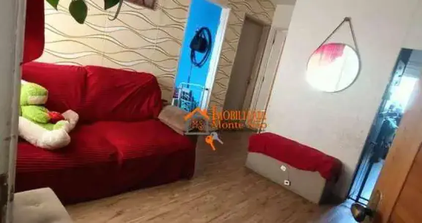 Apartamento com 2 dormitórios à venda, 53 m² por r$ 170.000,00 - vila sadokim - guarulhos/sp