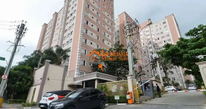 Apartamento com 2 dormitórios à venda, 45 m² por r$ 290.000,00 - centro - guarulhos/sp