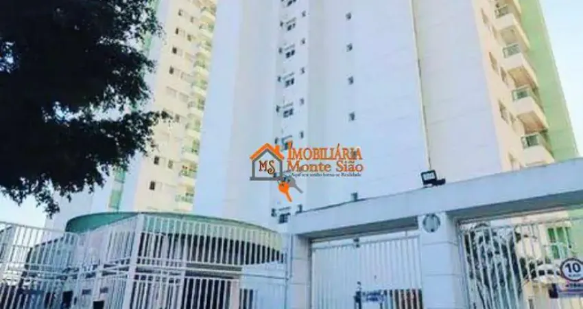 Apartamento com 3 dormitórios à venda, 80 m² por r$ 570.000,00 - jardim las vegas - guarulhos/sp
