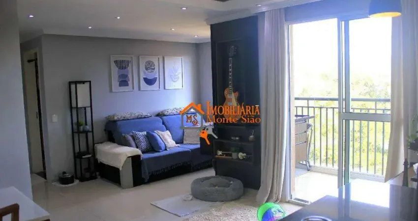 Apartamento com 2 dormitórios à venda, 66 m² por r$ 583.000,00 - vila rosália - guarulhos/sp