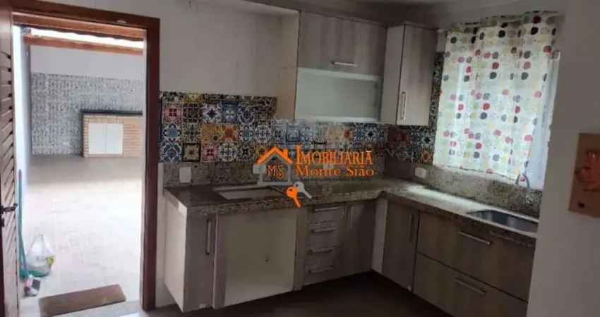 Sobrado com 3 dormitórios à venda, 135 m² por r$ 620.000,00 - jardim adriana - guarulhos/sp