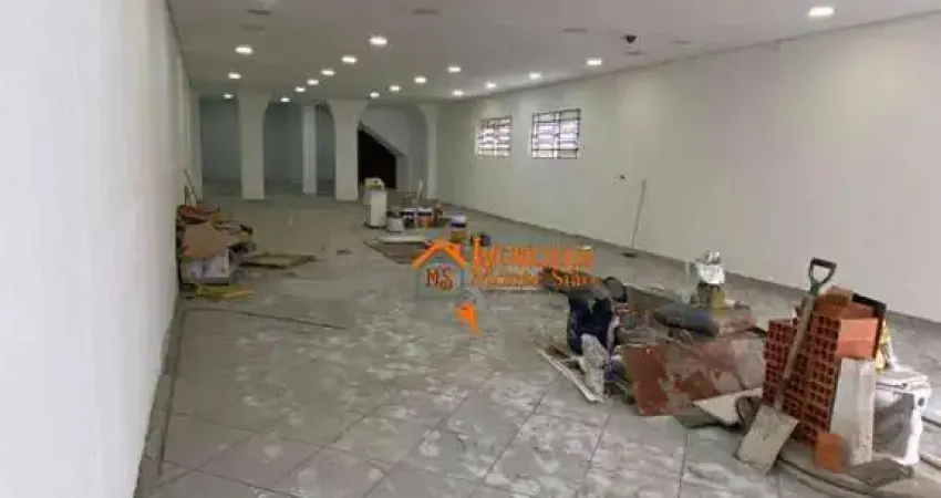 Salão comercial 300m² para alugar – escritório, cozinha e garagem – próx. fernão dias