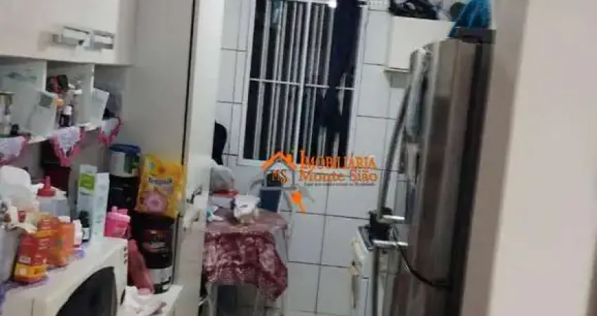 Apartamento com 2 dormitórios à venda, 45 m² por r$ 106.000,00 - jardim santo expedito - guarulhos/sp