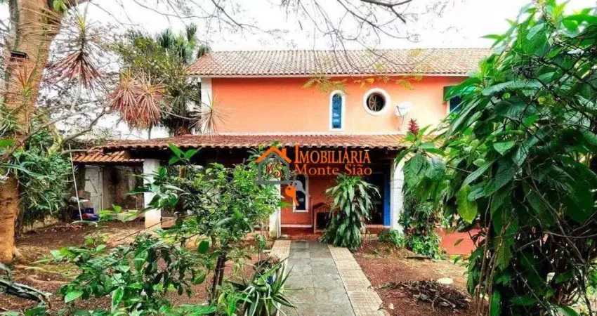 Casa com 3 dormitórios à venda, 388 m² por r$ 1.100.000,00 - jardim santo afonso - guarulhos/sp