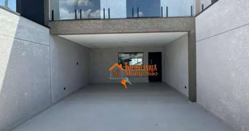 Sobrado com 3 dormitórios à venda, 210 m² por r$ 1.250.000,00 - jardim vila galvão - guarulhos/sp