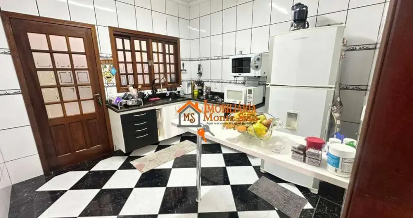 Casa com 2 dormitórios, 144 m² - venda por r$ 800.000,00 ou aluguel por r$ 3.500,00/mês - cidade soinco - guarulhos/sp