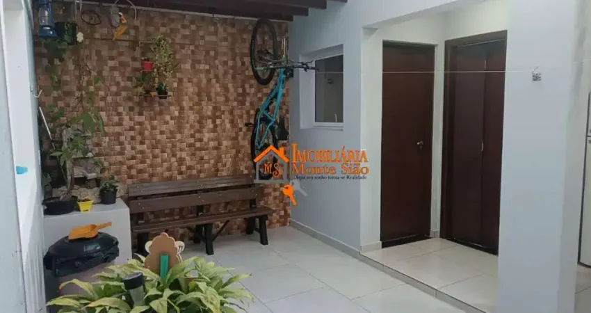 Sobrado com 3 dormitórios à venda, 106 m² por r$ 724.000,00 - vila galvão - guarulhos/sp