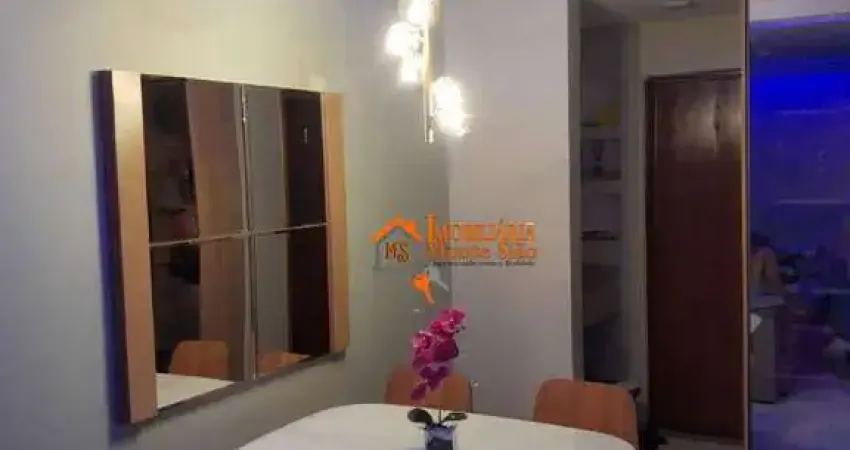 Apartamento com 2 dormitórios à venda por r$ 372.000 - jardim izildinha - guarulhos/sp