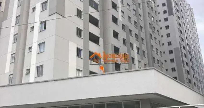 Apartamento com 2 dormitórios à venda, 36 m² por r$ 153.688 - vila das bandeiras - guarulhos/sp