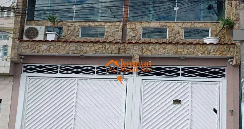 Sobrado com 3 dormitórios à venda por r$ 765.000,00 - jardim palmira - guarulhos/sp