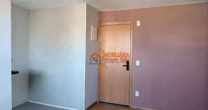 Apartamento com 2 dormitórios à venda, 44 m² por r$ 362.000,00 - vila barros - guarulhos/sp