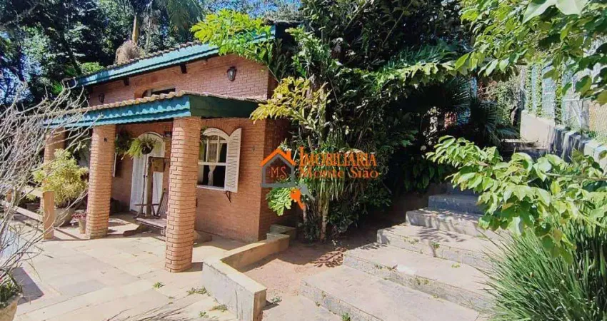 Casa com 4 dormitórios à venda, 500 m² por r$ 1.400.000,00 - serra da cantareira - caieiras/sp