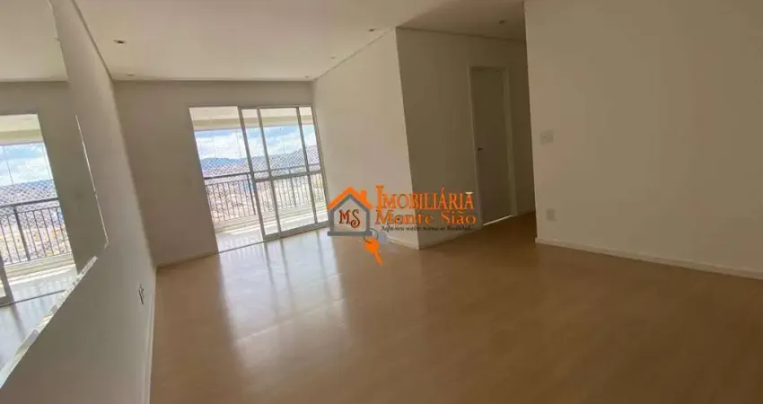 Apartamento 3 quartos com varanda gourmet no cidade maia – 86m² e 2 vagas