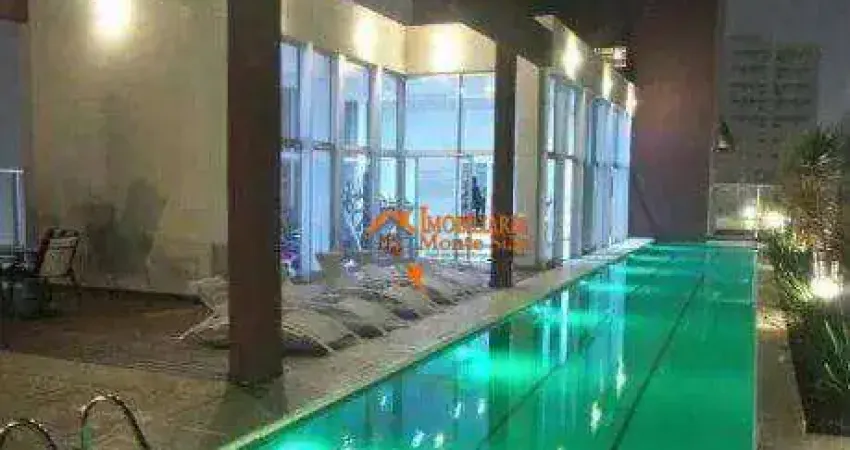 Studio com 1 dormitório à venda, 36 m² por r$ 430.000,00 - vila augusta - guarulhos/sp