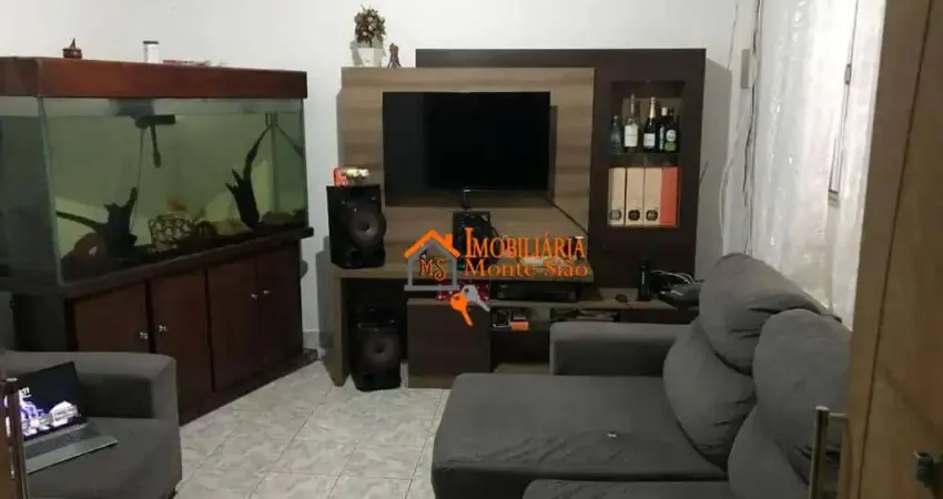 Sobrado com 3 dormitórios à venda, 360 m² por r$ 830.000,00 - parque continental ii - guarulhos/sp