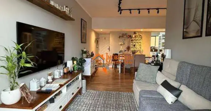 Apartamento com 3 dormitórios à venda, 93 m² por r$ 550.000,00 - vila silveira - guarulhos/sp