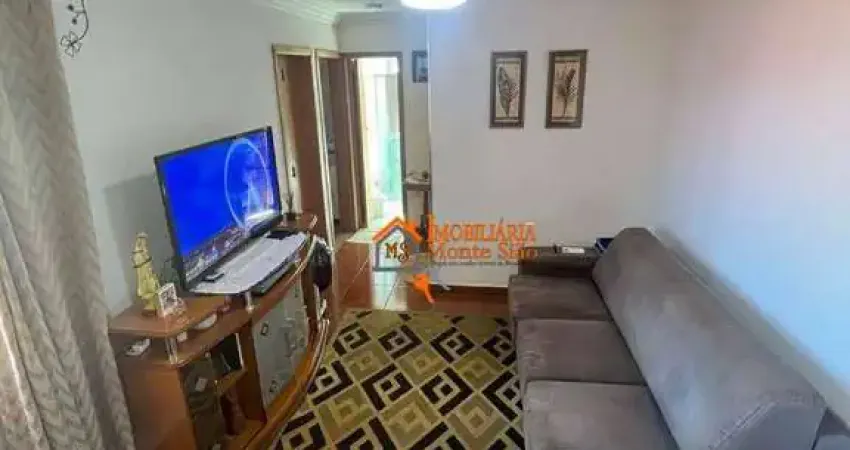 Apartamento com 2 dormitórios à venda, 50 m² por r$ 215.000,00 - jardim maria dirce - guarulhos/sp