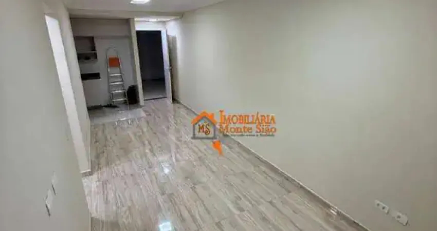 Apartamento com 2 dormitórios à venda, 56 m² por r$ 352.000,00 - jardim do papai - guarulhos/sp